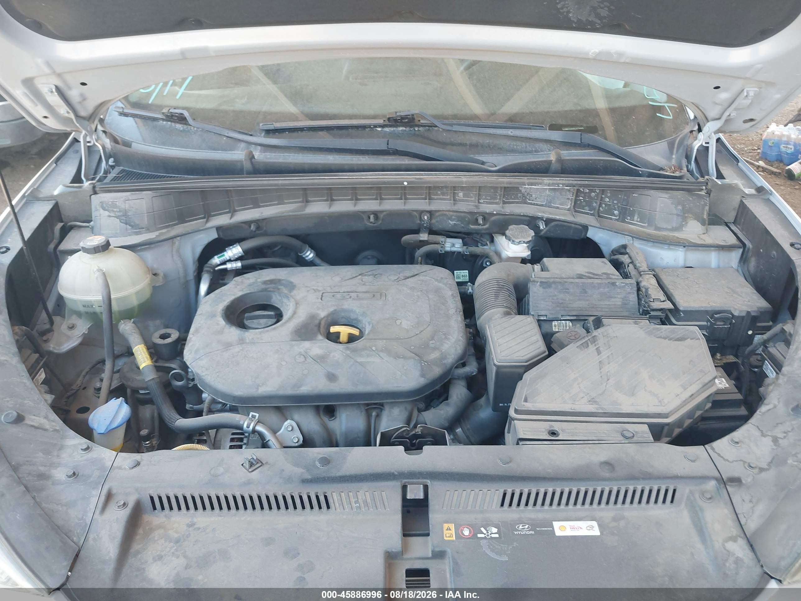 2020 Hyundai Tucson Value Gray vin: KM8J33A46LU176445