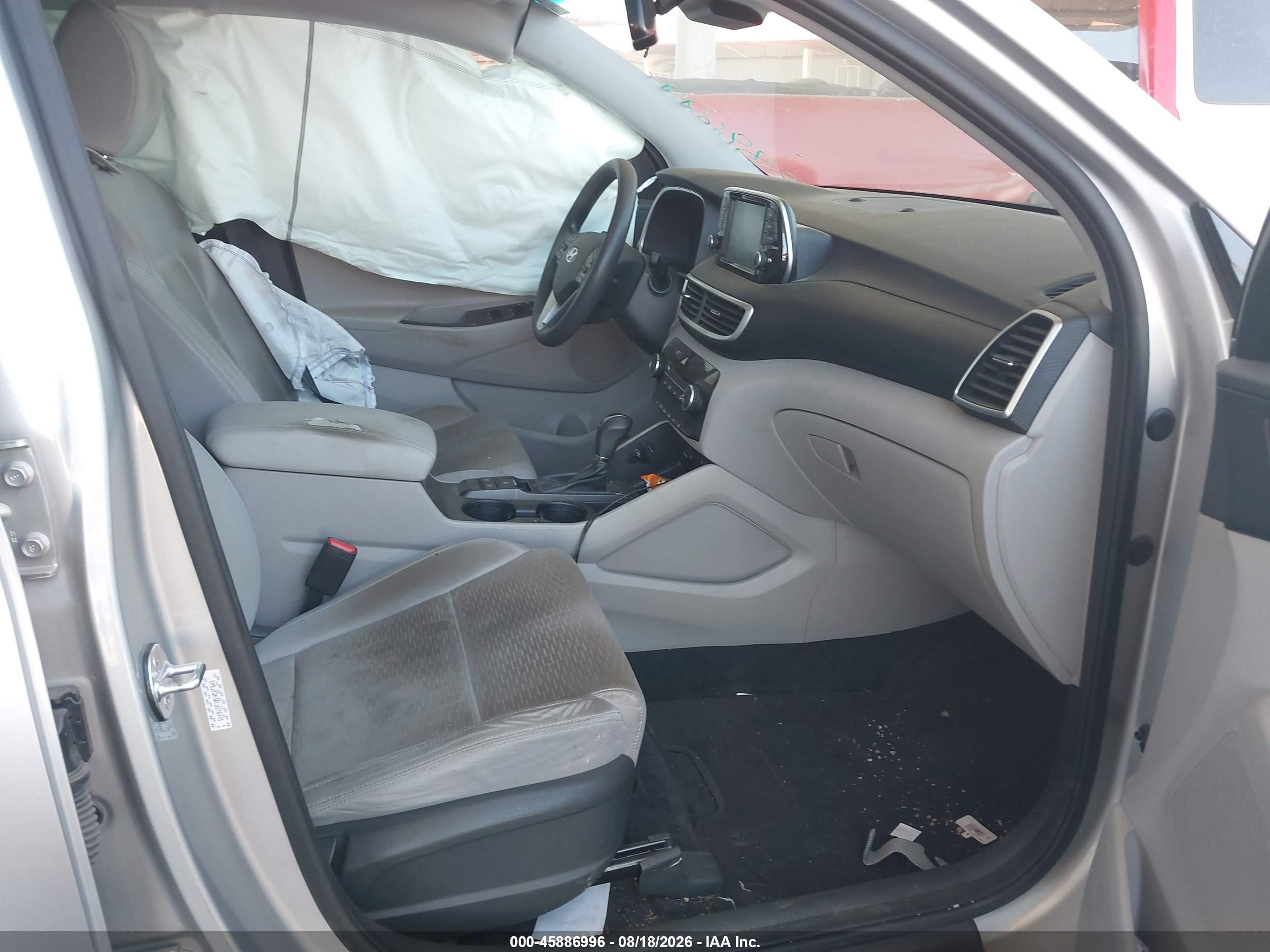 2020 Hyundai Tucson Value Gray vin: KM8J33A46LU176445