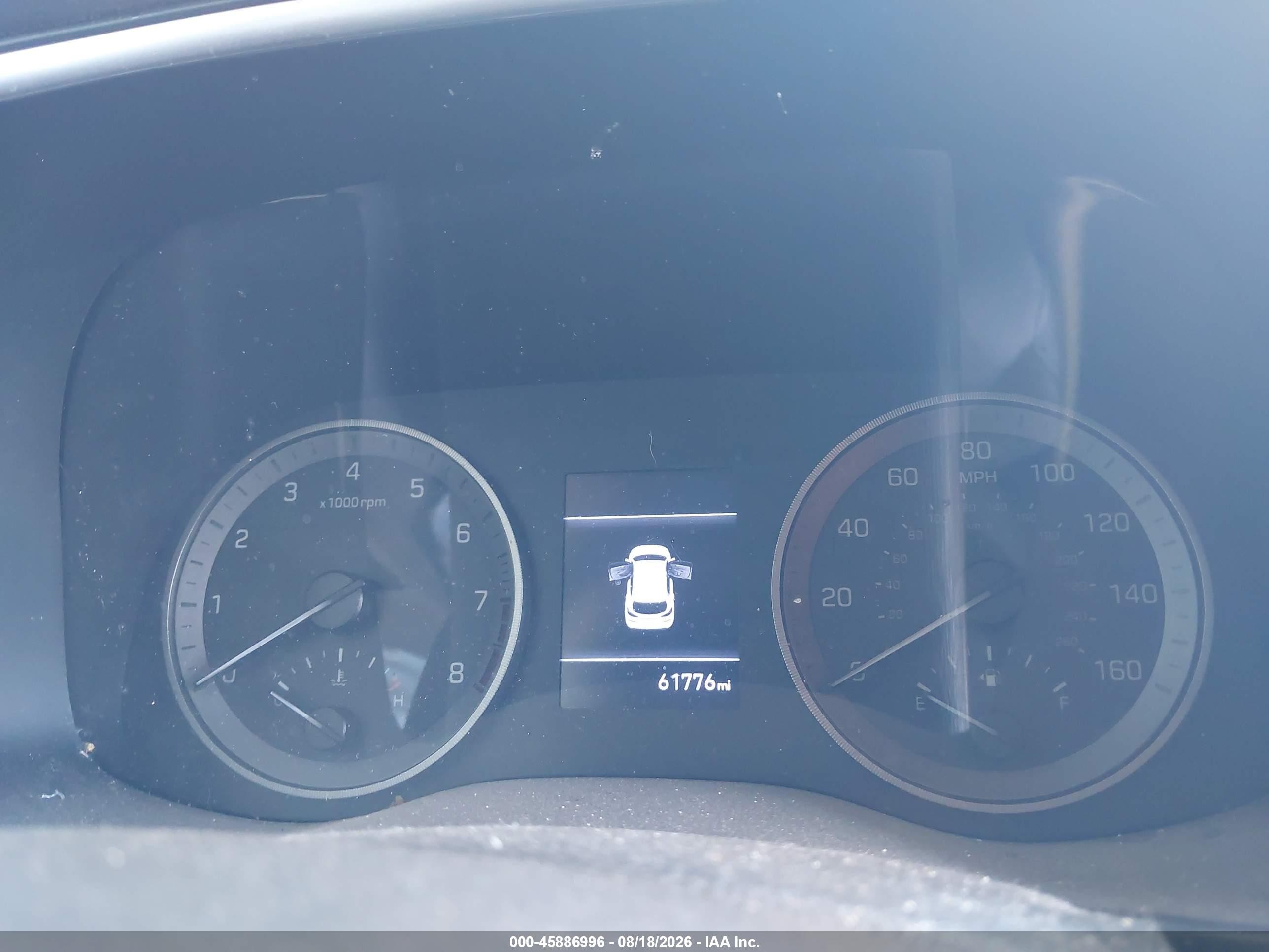 2020 Hyundai Tucson Value Gray vin: KM8J33A46LU176445