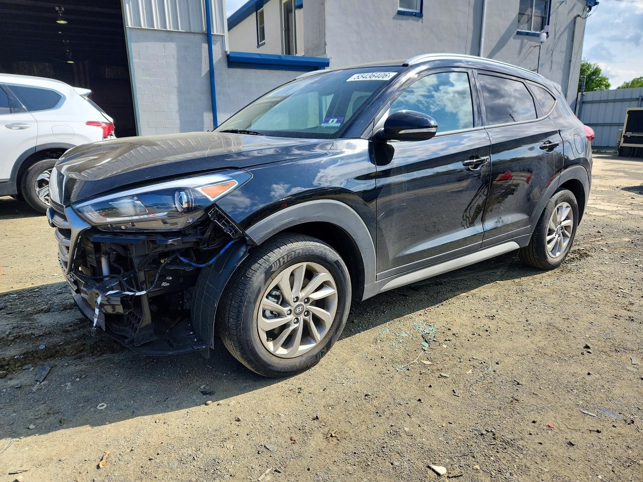 2017 Hyundai Tucson Se Plus Black vin: KM8J33A47HU508173