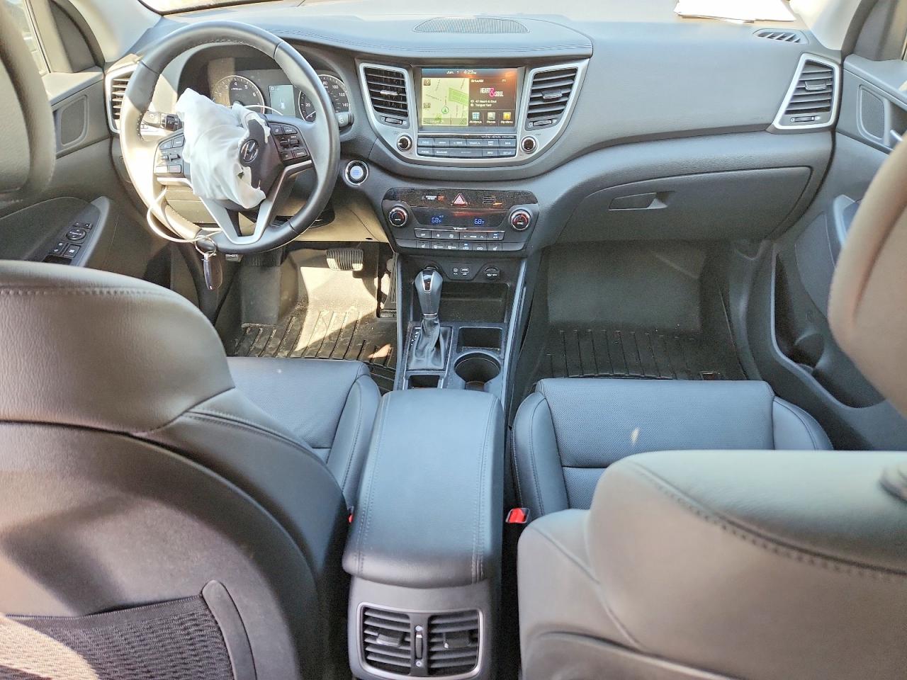 2017 Hyundai Tucson Se Plus Black vin: KM8J33A47HU508173