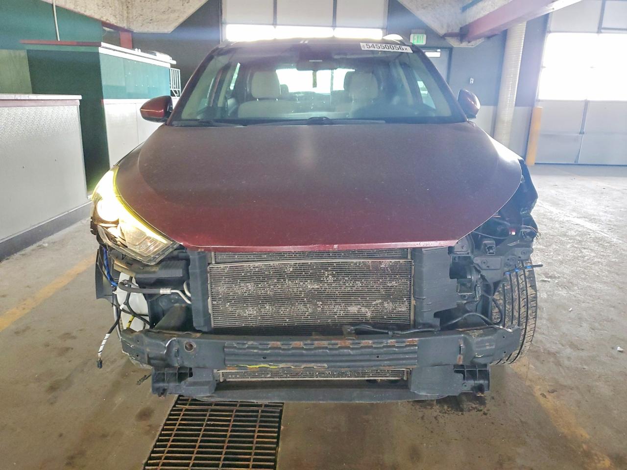 2017 Hyundai Tucson Se Burgundy vin: KM8J33A48HU259799