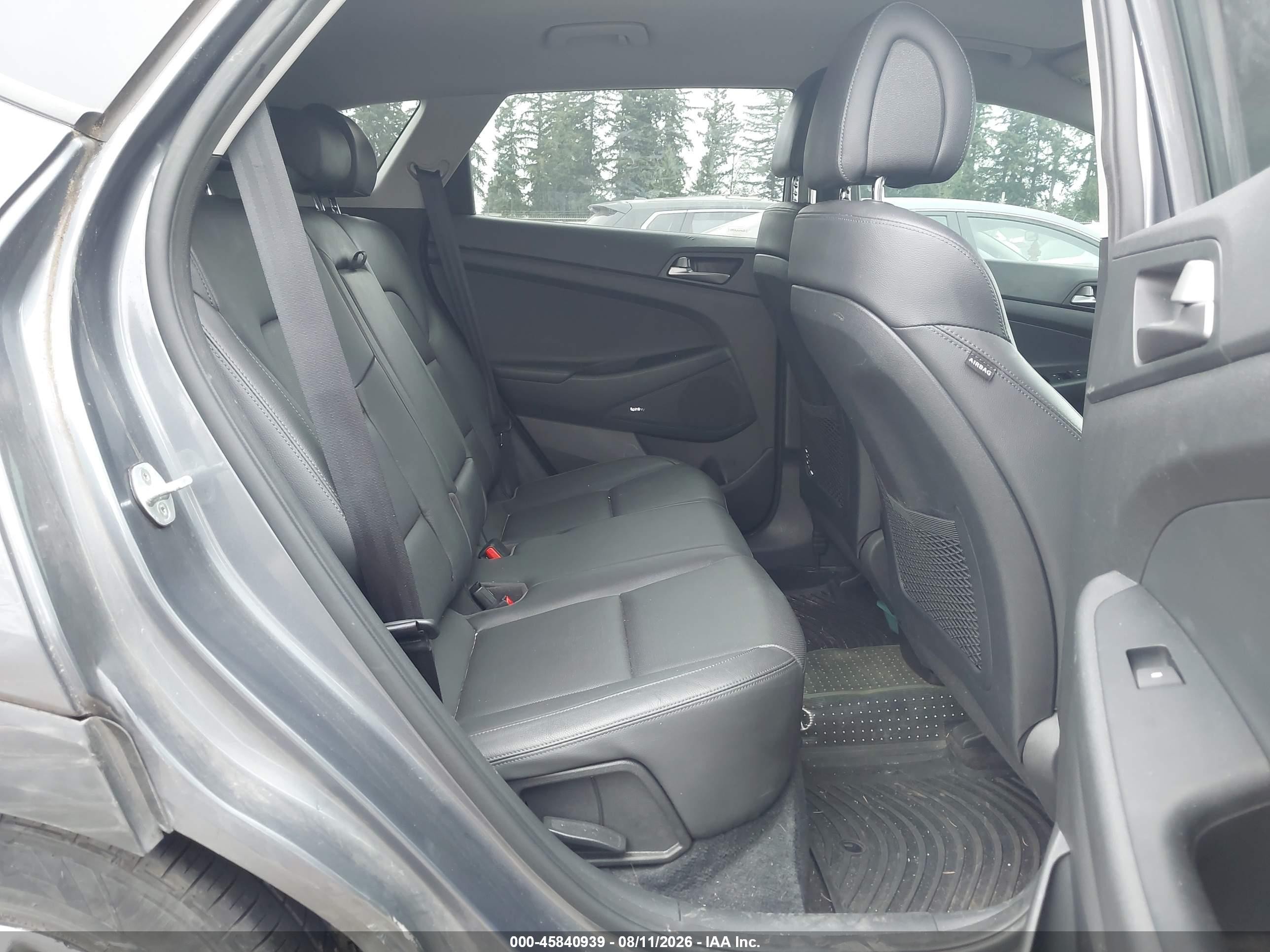 2018 Hyundai Tucson Sel Plus Gray vin: KM8J33A48JU629204