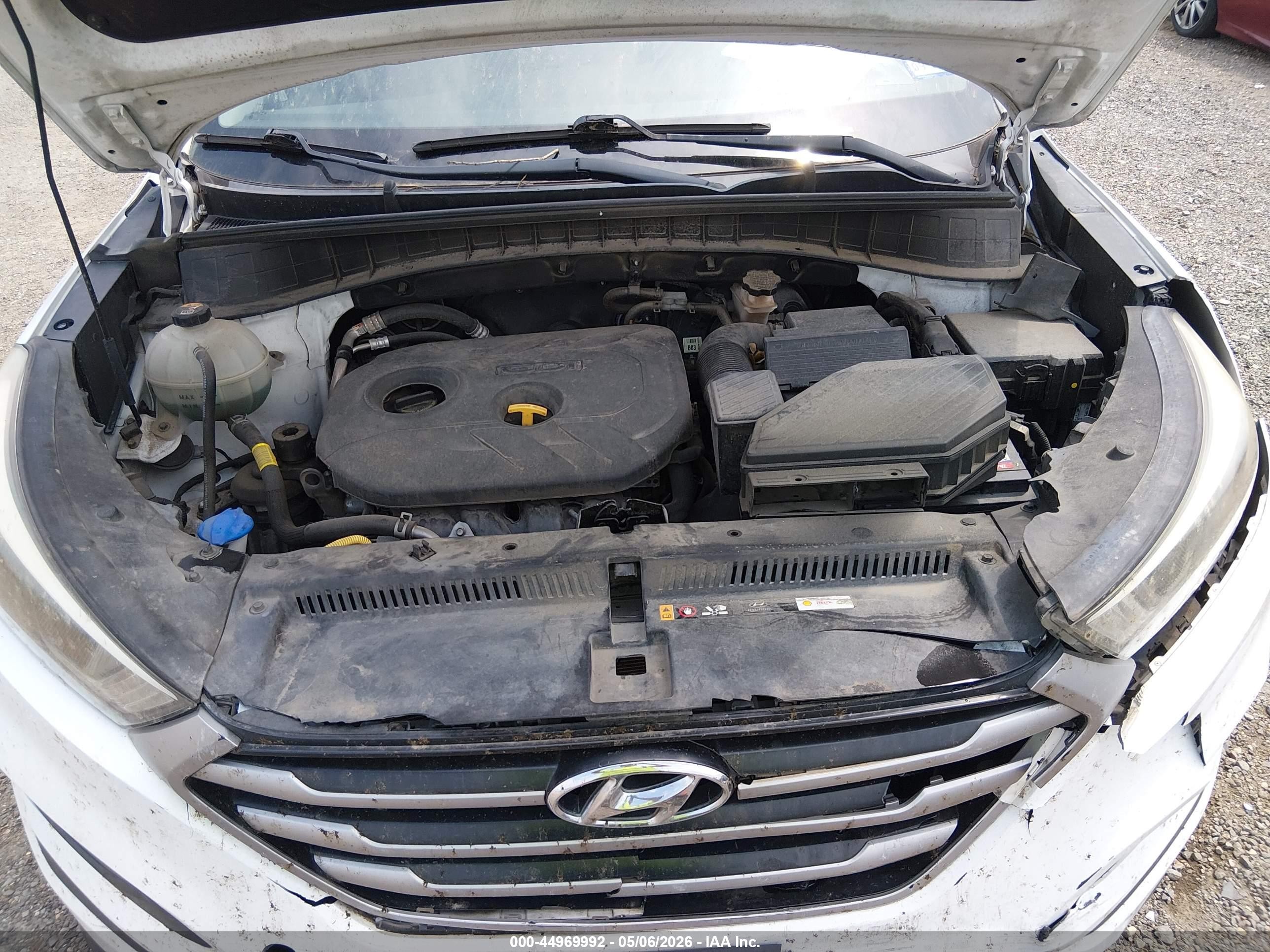 2018 Hyundai Tucson Sel Белый vin: KM8J33A48JU725902