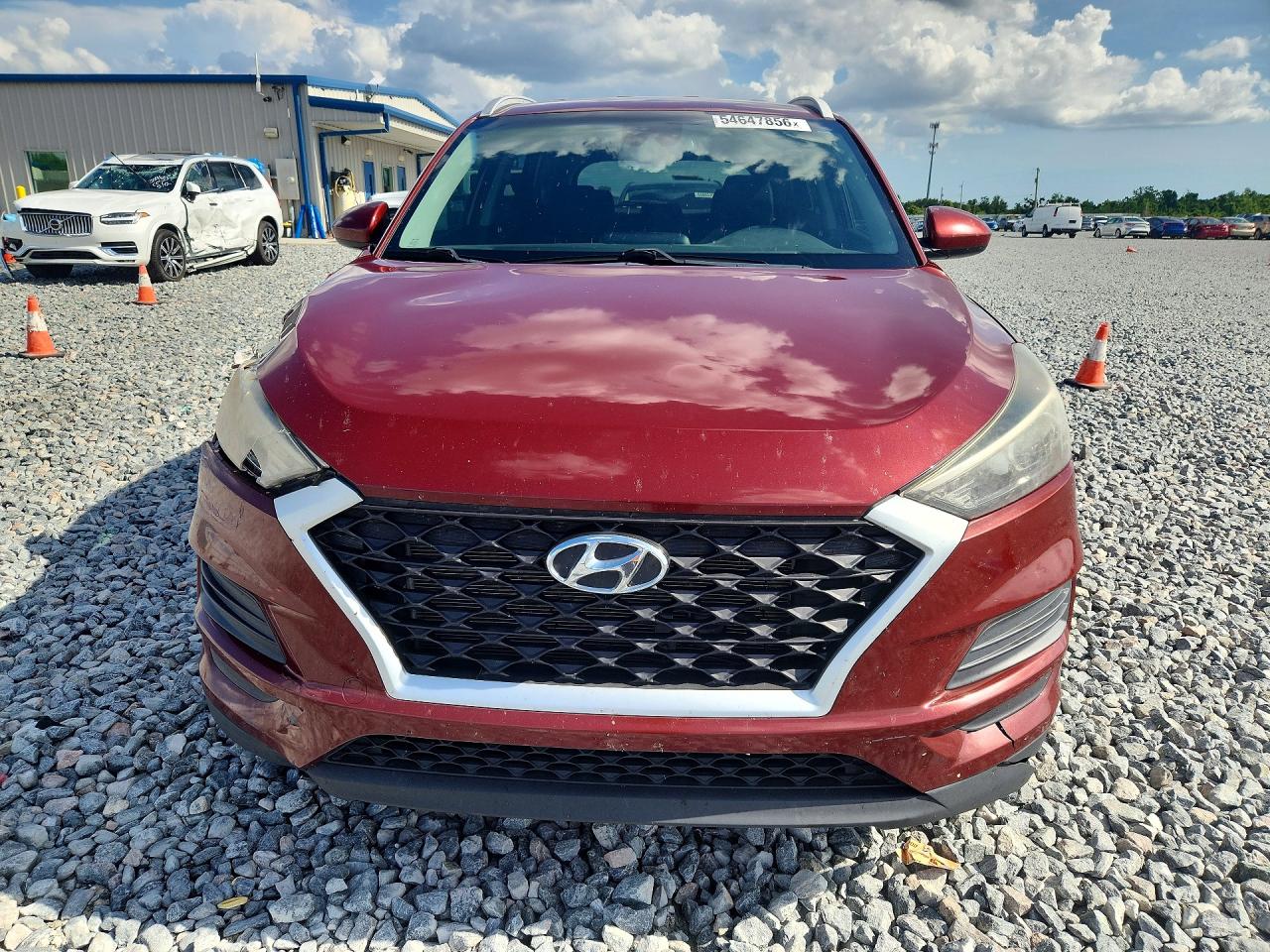 2019 Hyundai Tucson Value Burgundy vin: KM8J33A48KU000771