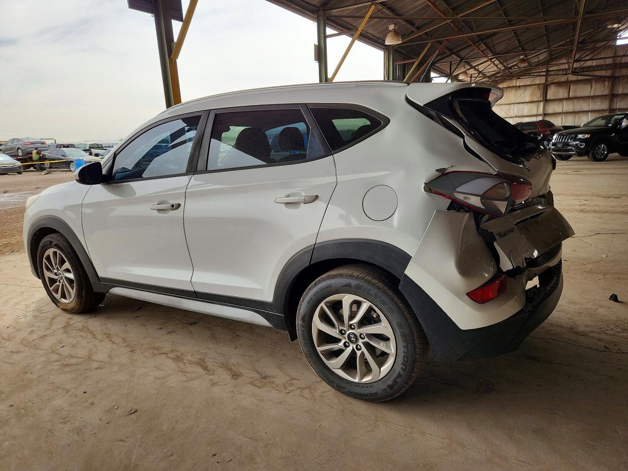 2017 Hyundai Tucson Se White vin: KM8J33A49HU463737