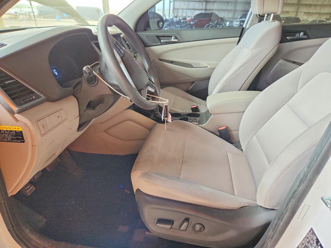 2017 Hyundai Tucson Se White vin: KM8J33A49HU463737