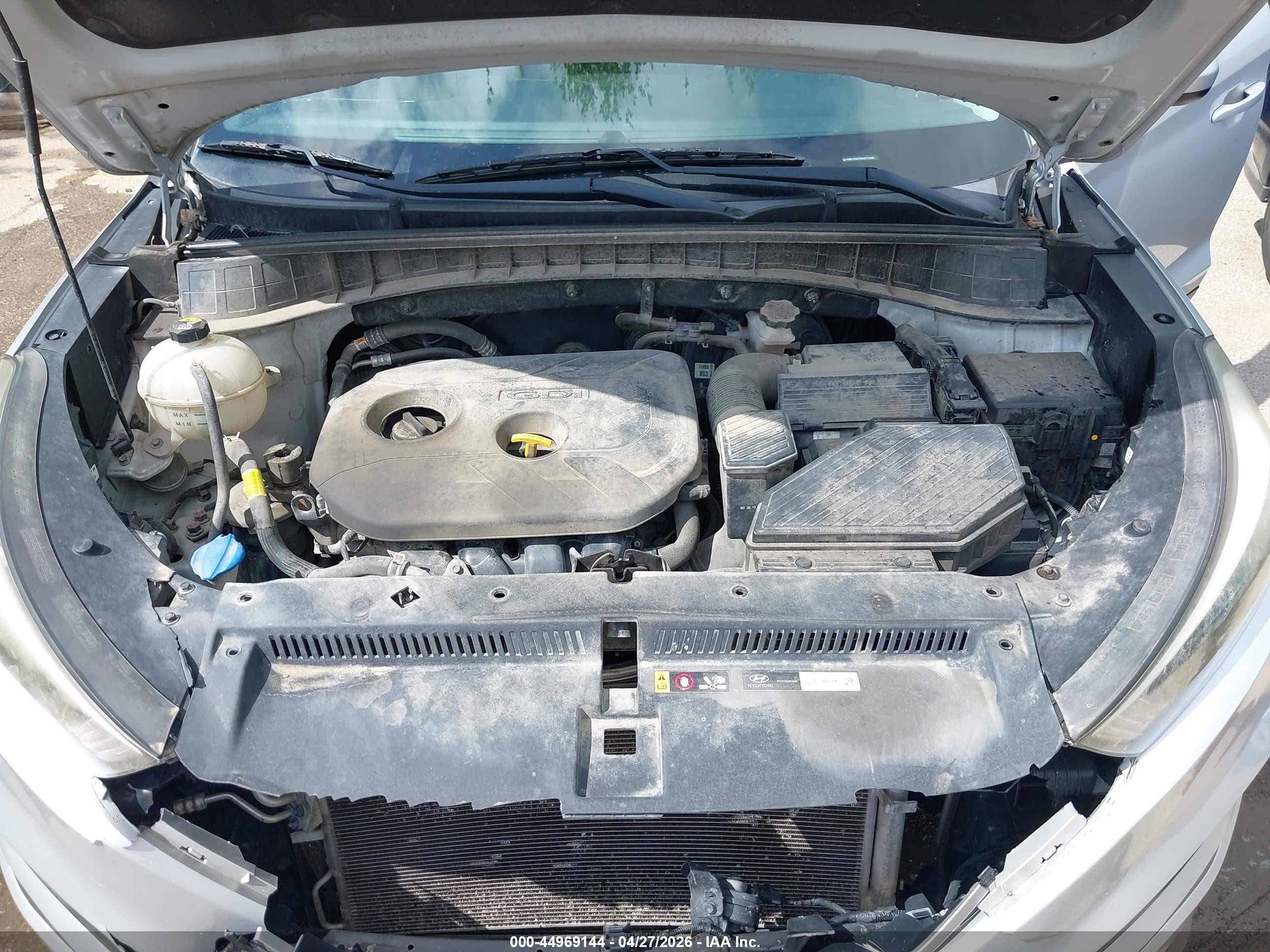 2017 Hyundai Tucson Se Silver vin: KM8J33A49HU575485