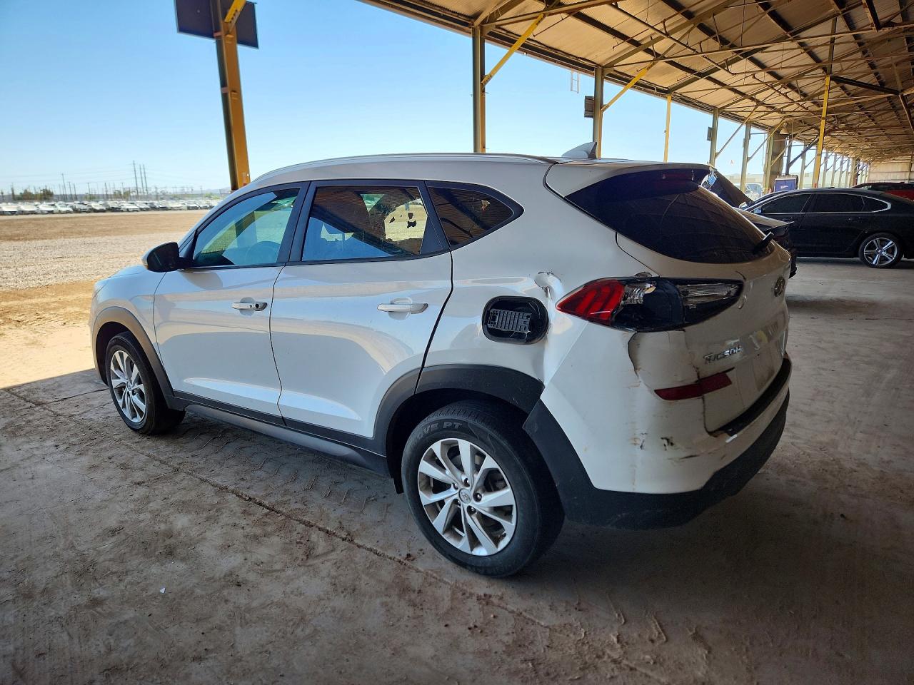 2020 Hyundai Tucson Value White vin: KM8J33A49LU214542