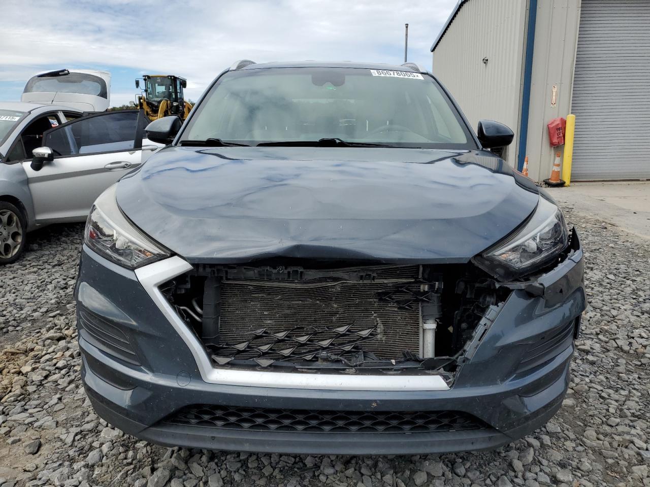 2021 Hyundai Tucson Limited Blue vin: KM8J33A49MU340904