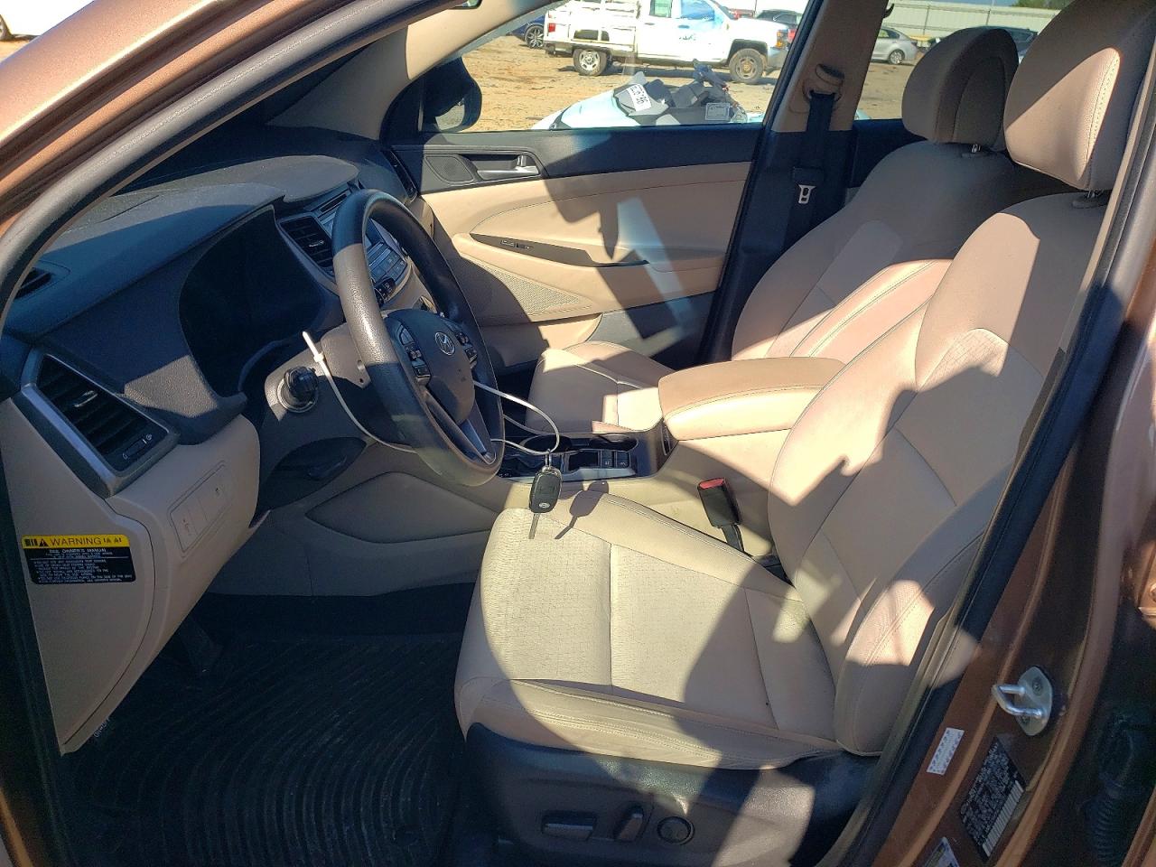 2016 Hyundai Tucson Se Brown vin: KM8J33A4XGU199751