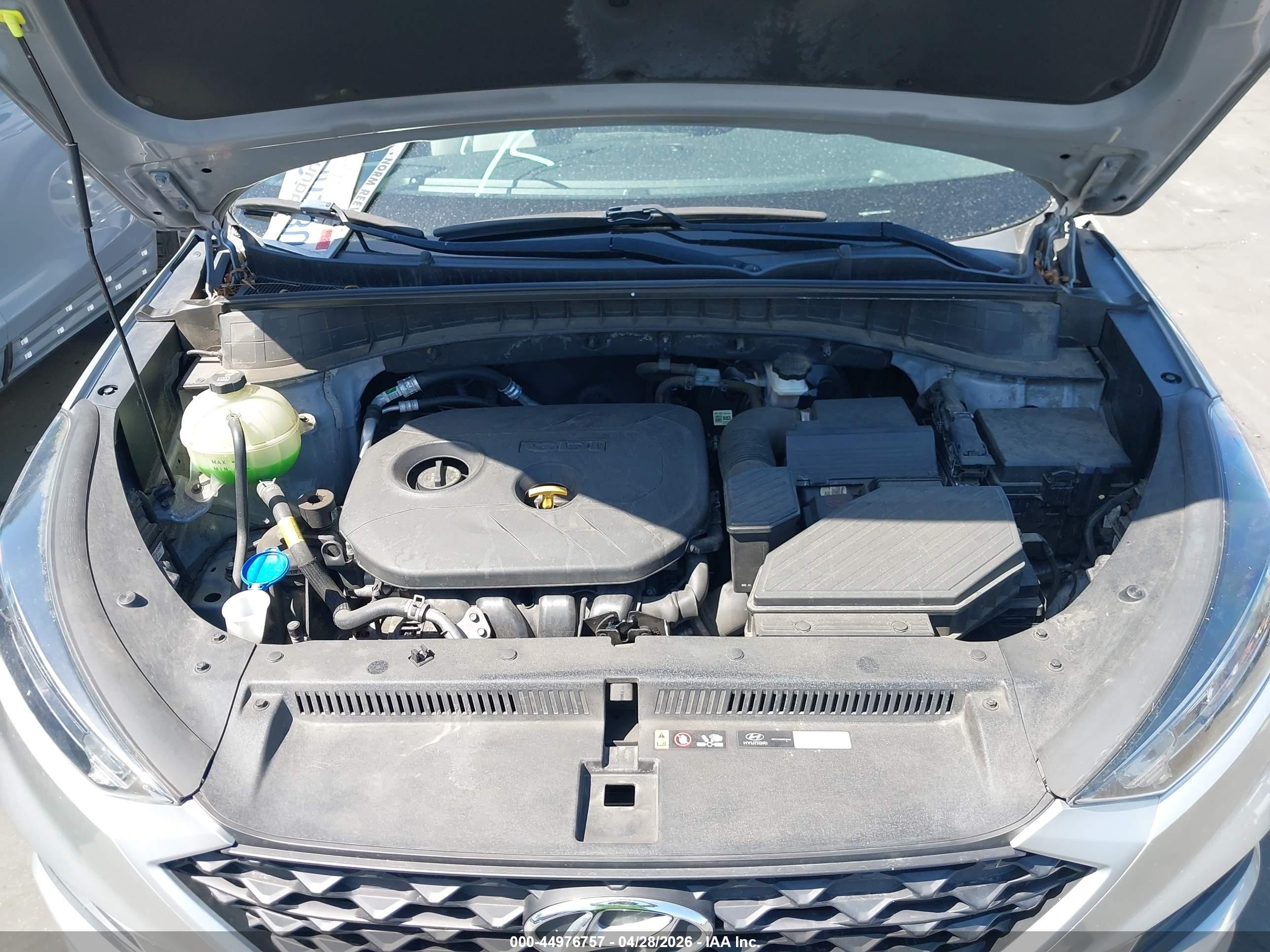 2020 Hyundai Tucson Value Silver vin: KM8J33A4XLU272644