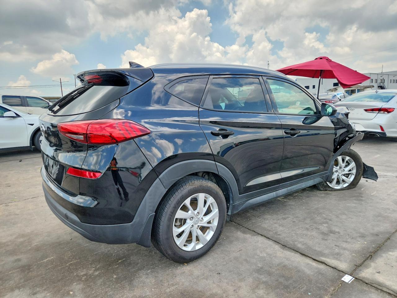 2021 Hyundai Tucson Value Black vin: KM8J33A4XMU290434