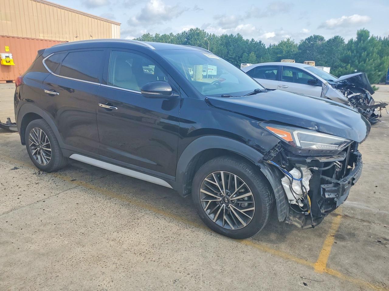 2020 Hyundai Tucson Limited Черный vin: KM8J33AL0LU160975