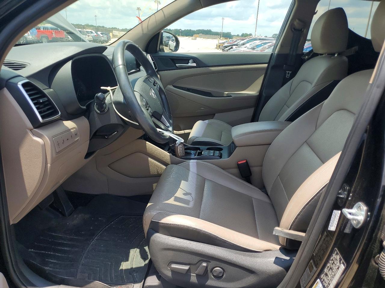 2020 Hyundai Tucson Limited Черный vin: KM8J33AL0LU160975