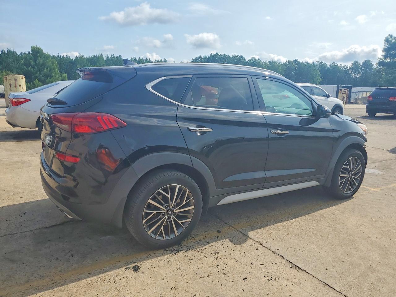 2020 Hyundai Tucson Limited Черный vin: KM8J33AL0LU160975