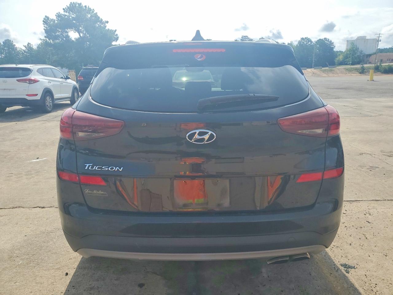 2020 Hyundai Tucson Limited Черный vin: KM8J33AL0LU160975