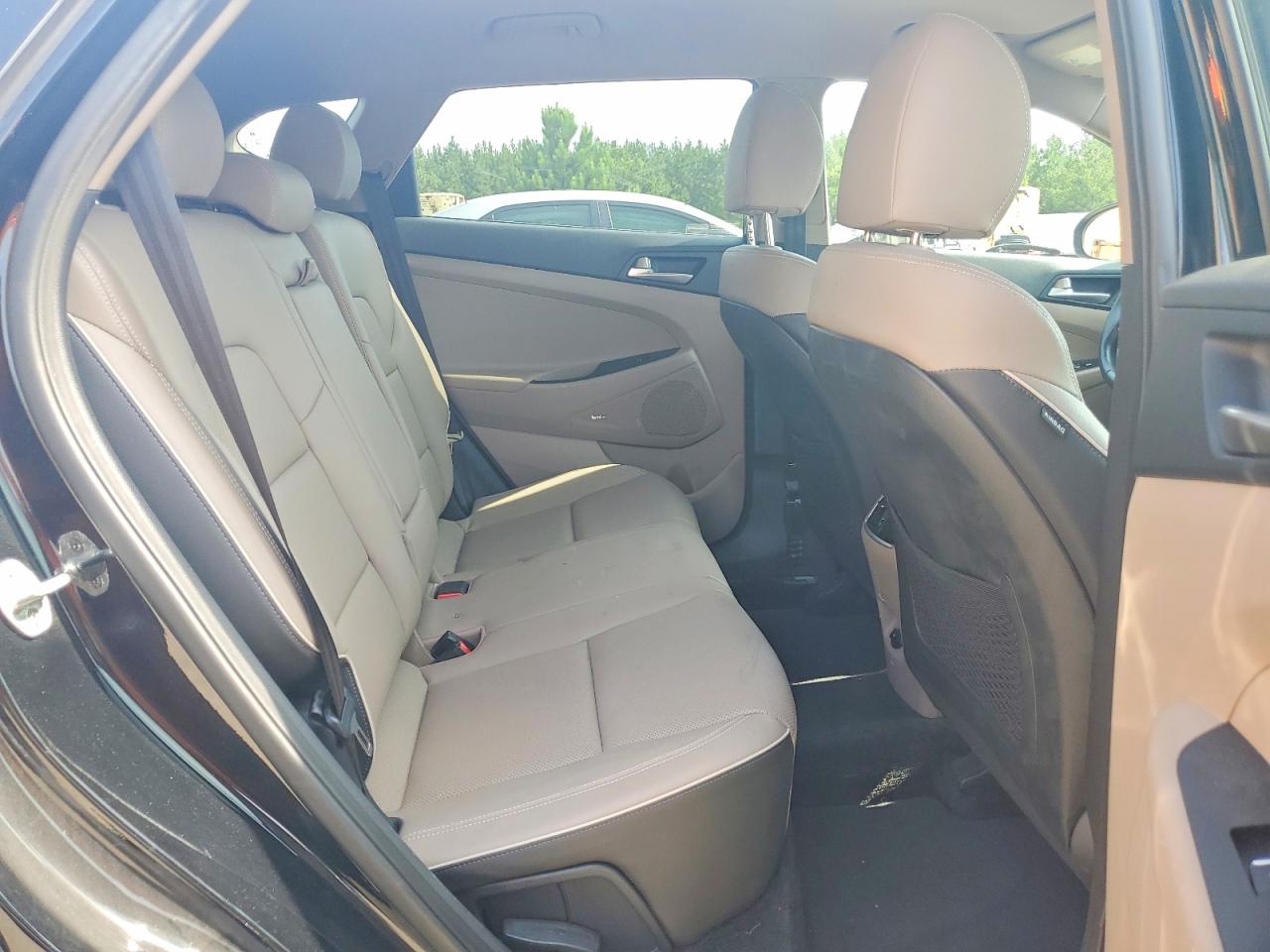2020 Hyundai Tucson Limited Черный vin: KM8J33AL0LU160975
