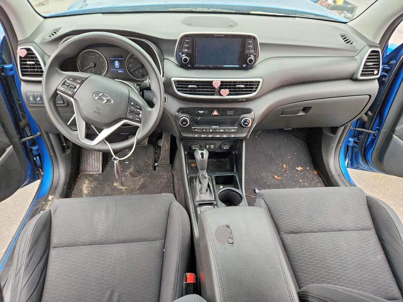 2021 Hyundai Tucson Sel Blue vin: KM8J33AL0MU345433