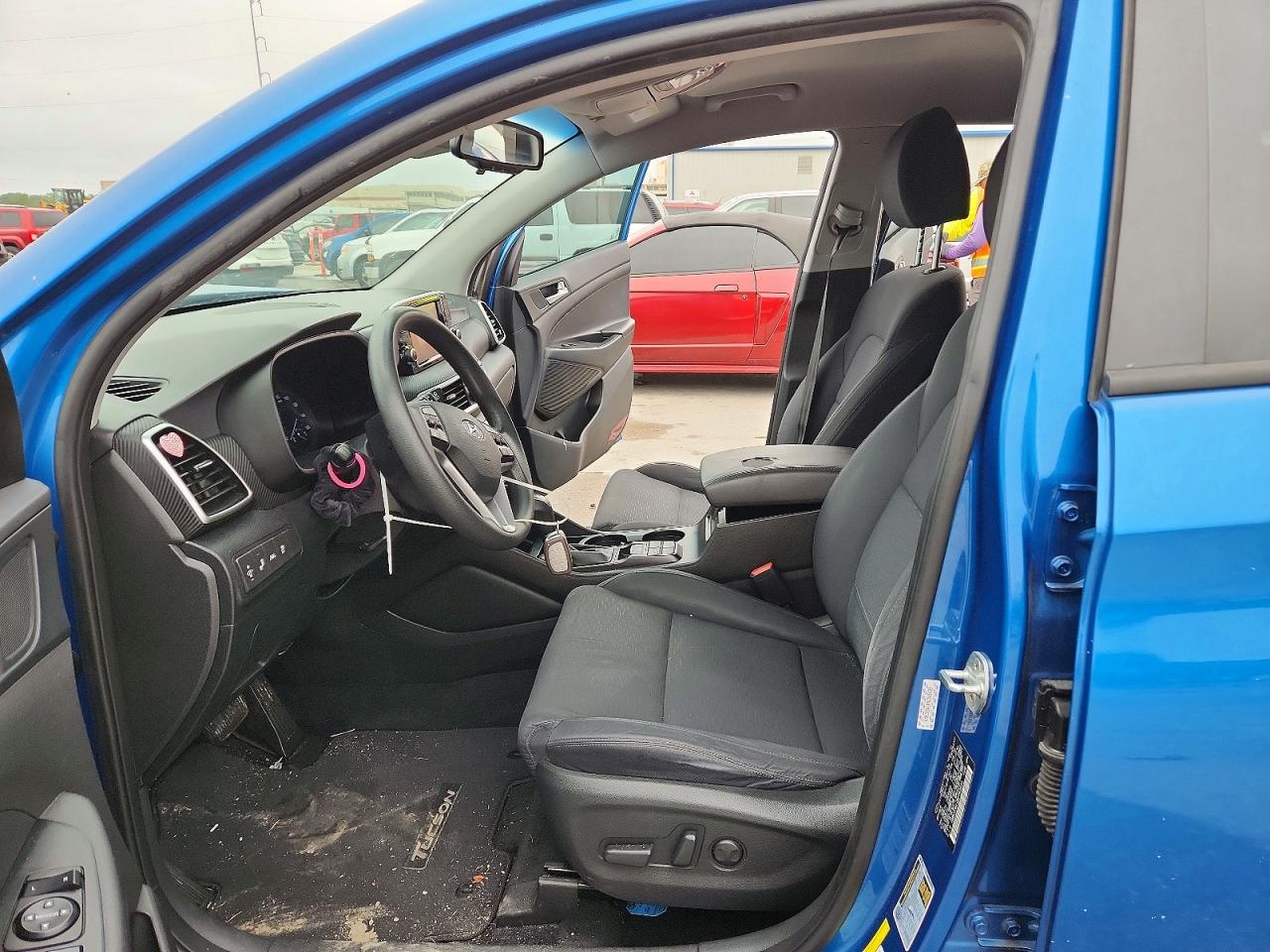2021 Hyundai Tucson Sel Blue vin: KM8J33AL0MU345433