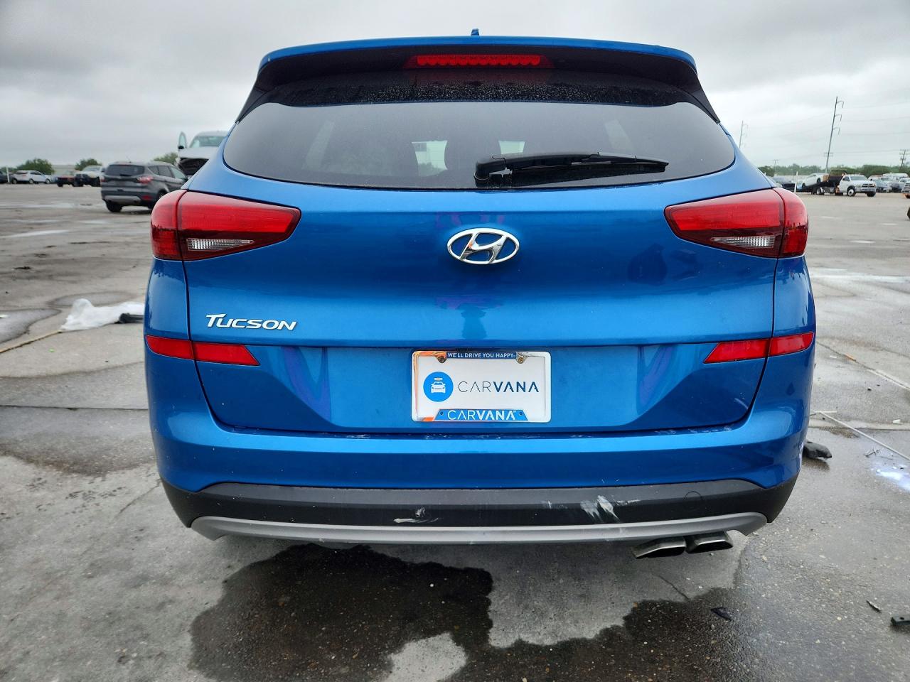 2021 Hyundai Tucson Sel Blue vin: KM8J33AL0MU345433