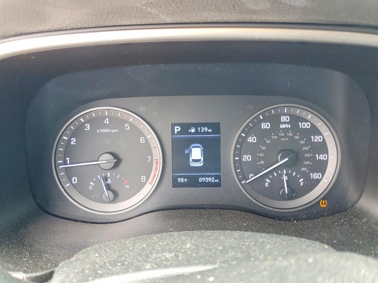 2019 Hyundai Tucson Sel Black vin: KM8J33AL1KU876556
