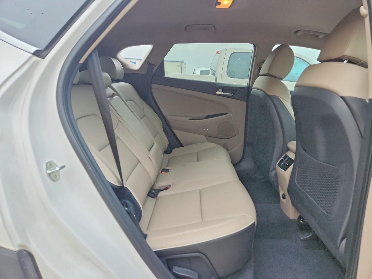 2021 Hyundai Tucson Limited Белый vin: KM8J33AL2MU283632