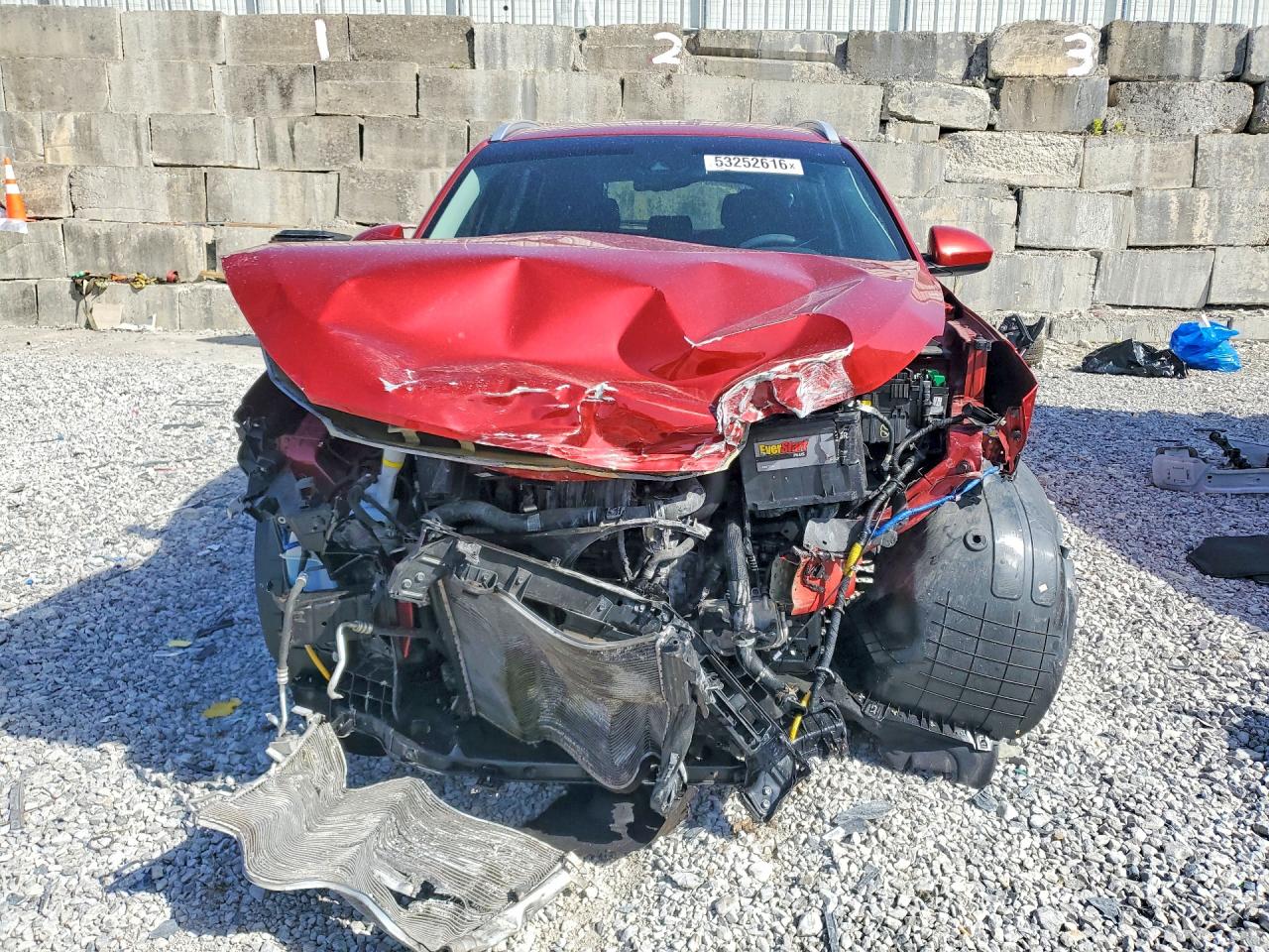 2021 Hyundai Tucson Red vin: KM8J33AL2MU349743