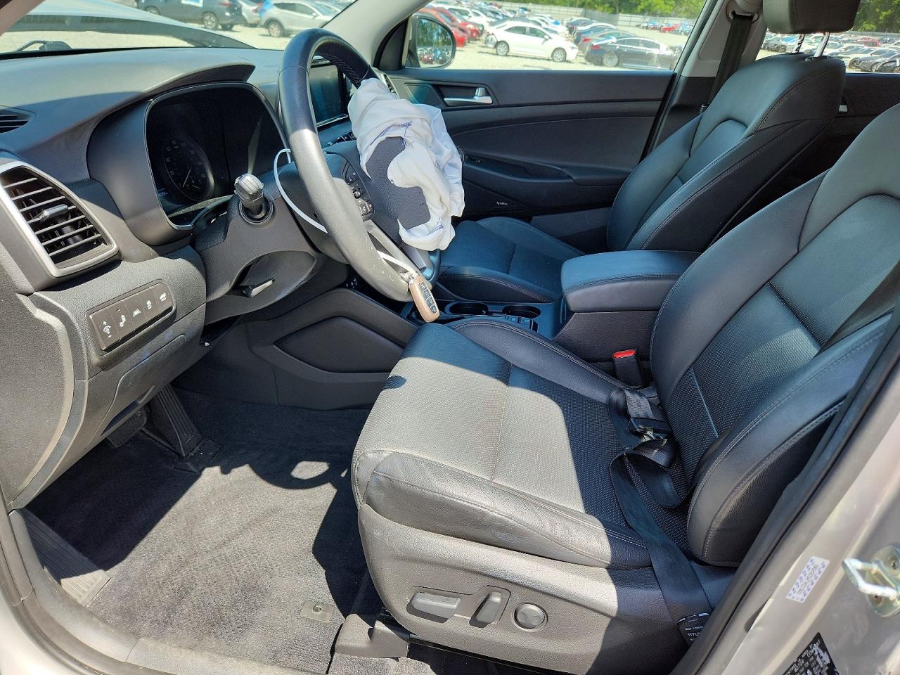 2021 Hyundai Tucson Limited Silver vin: KM8J33AL2MU354909