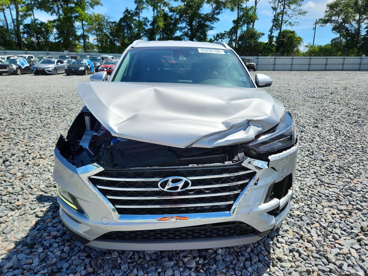 2021 Hyundai Tucson Limited Silver vin: KM8J33AL2MU354909