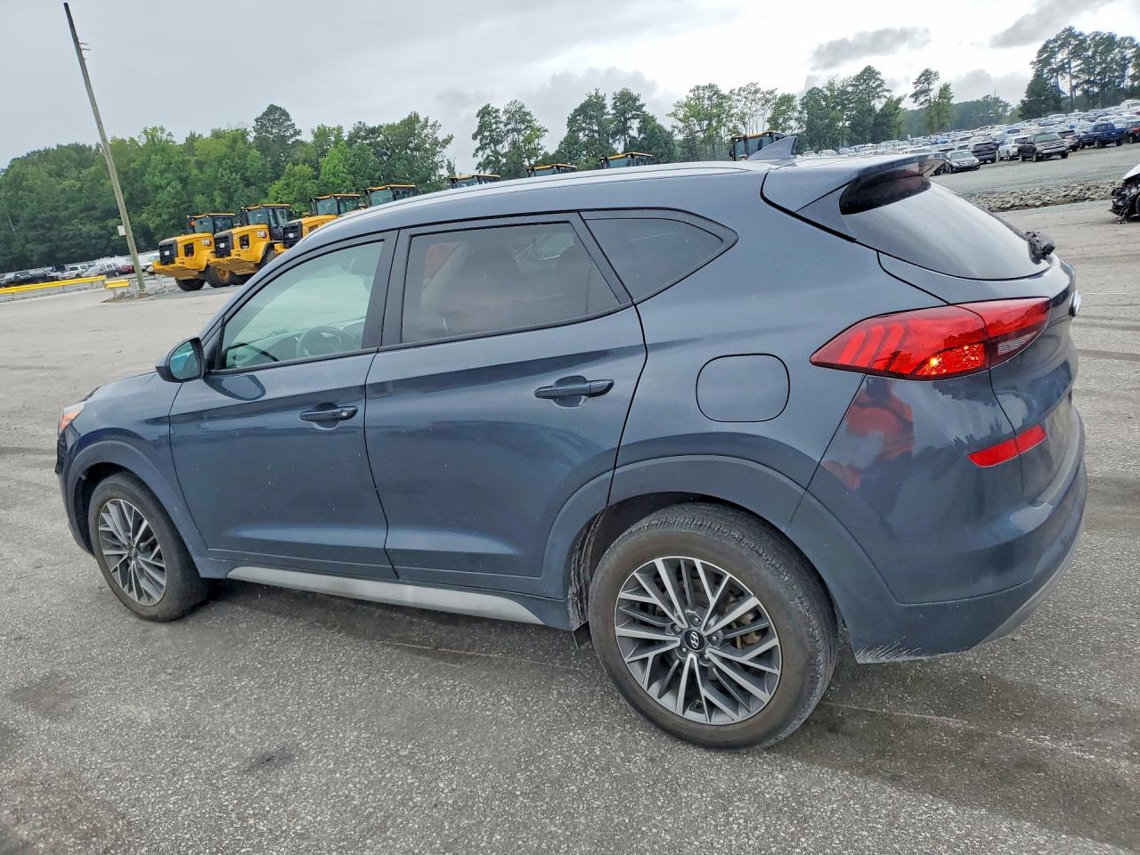 2021 Hyundai Tucson Sel Gray vin: KM8J33AL3MU284661