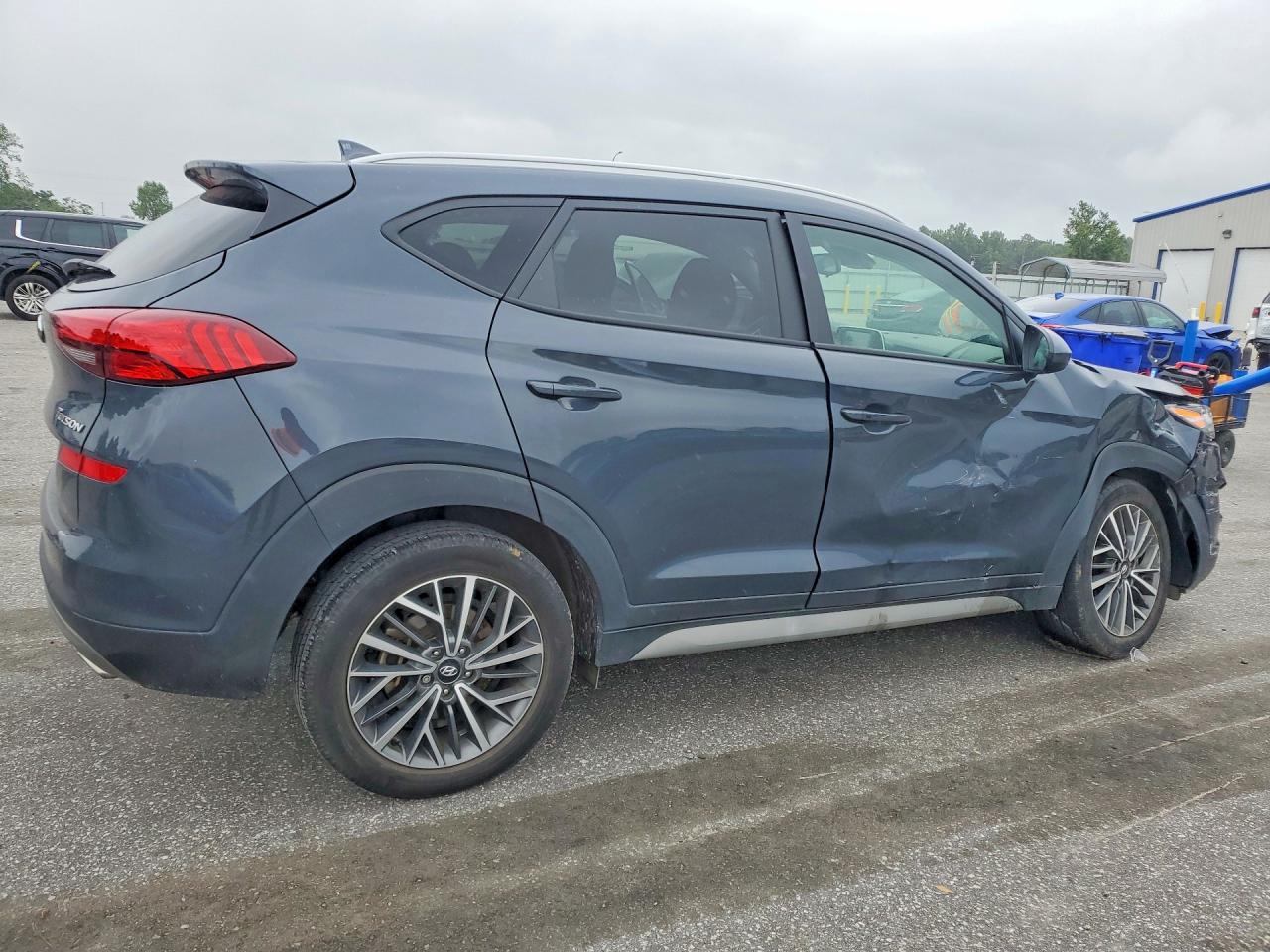2021 Hyundai Tucson Sel Gray vin: KM8J33AL3MU284661