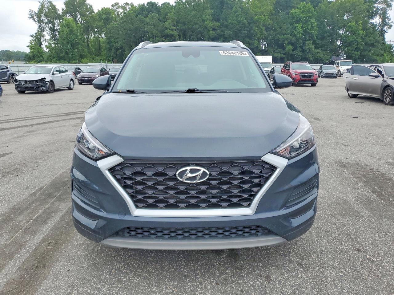 2021 Hyundai Tucson Sel Gray vin: KM8J33AL3MU284661