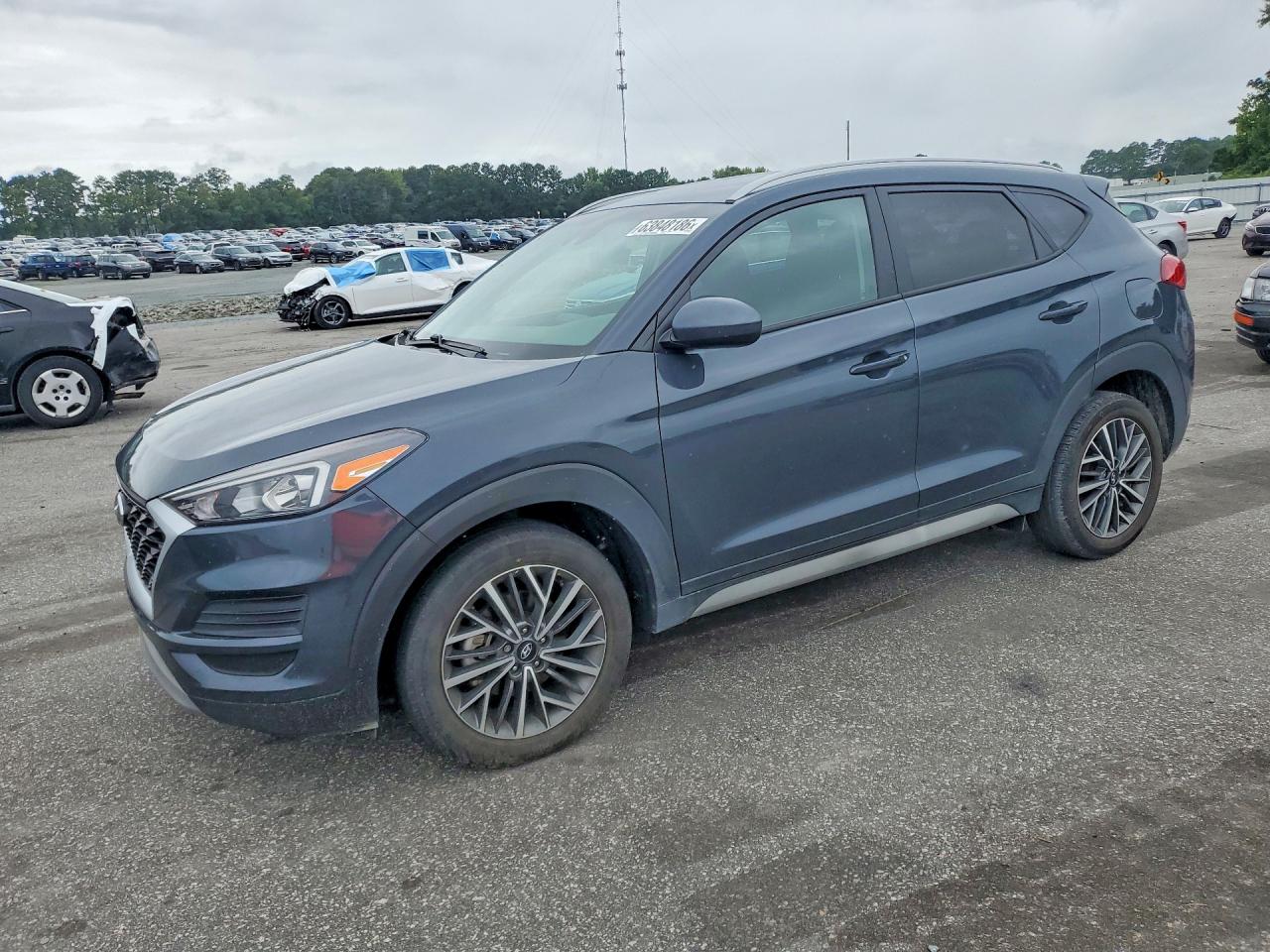 2021 Hyundai Tucson Sel Gray vin: KM8J33AL3MU284661