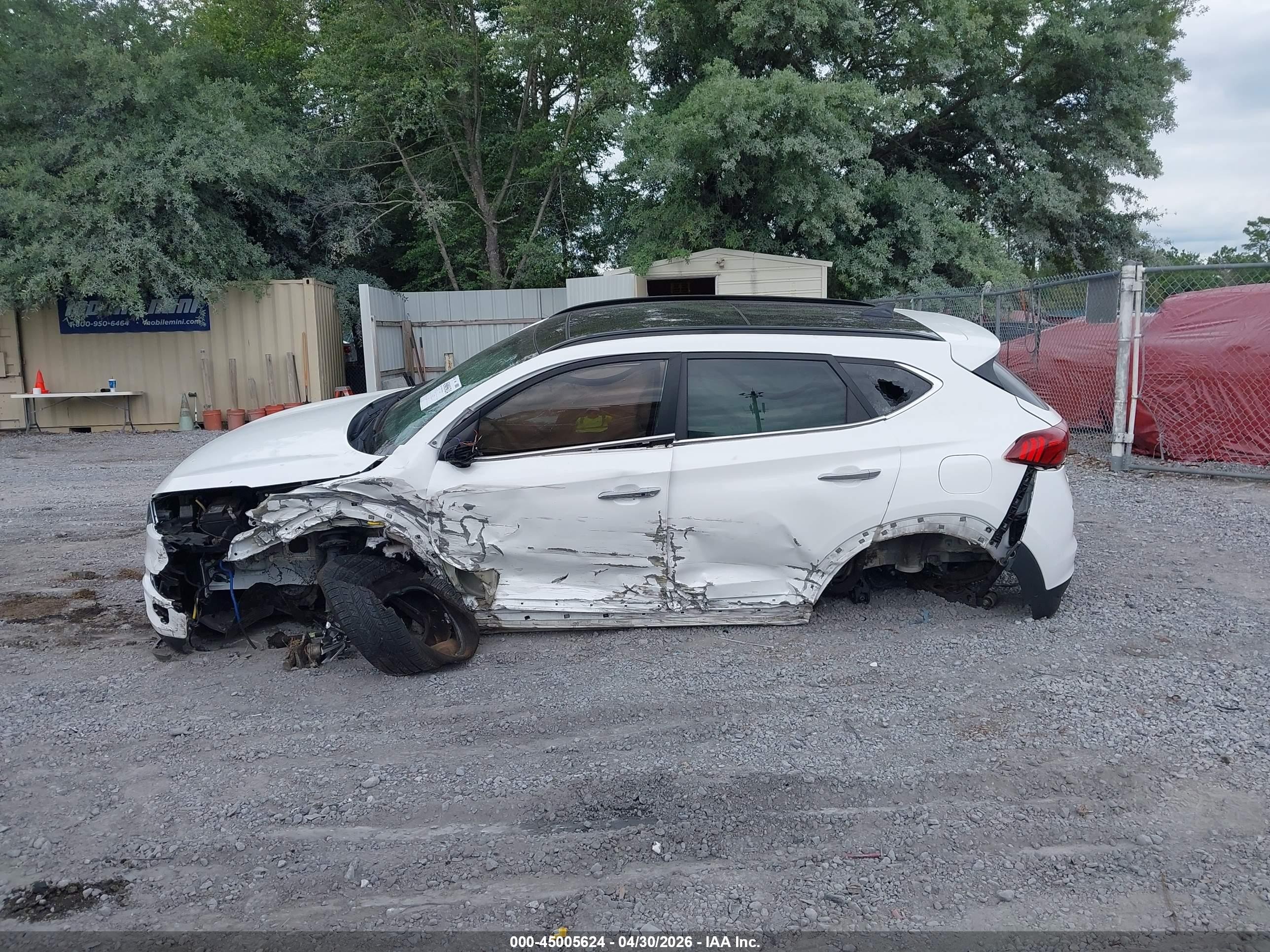2021 Hyundai Tucson Ultimate White vin: KM8J33AL3MU324432