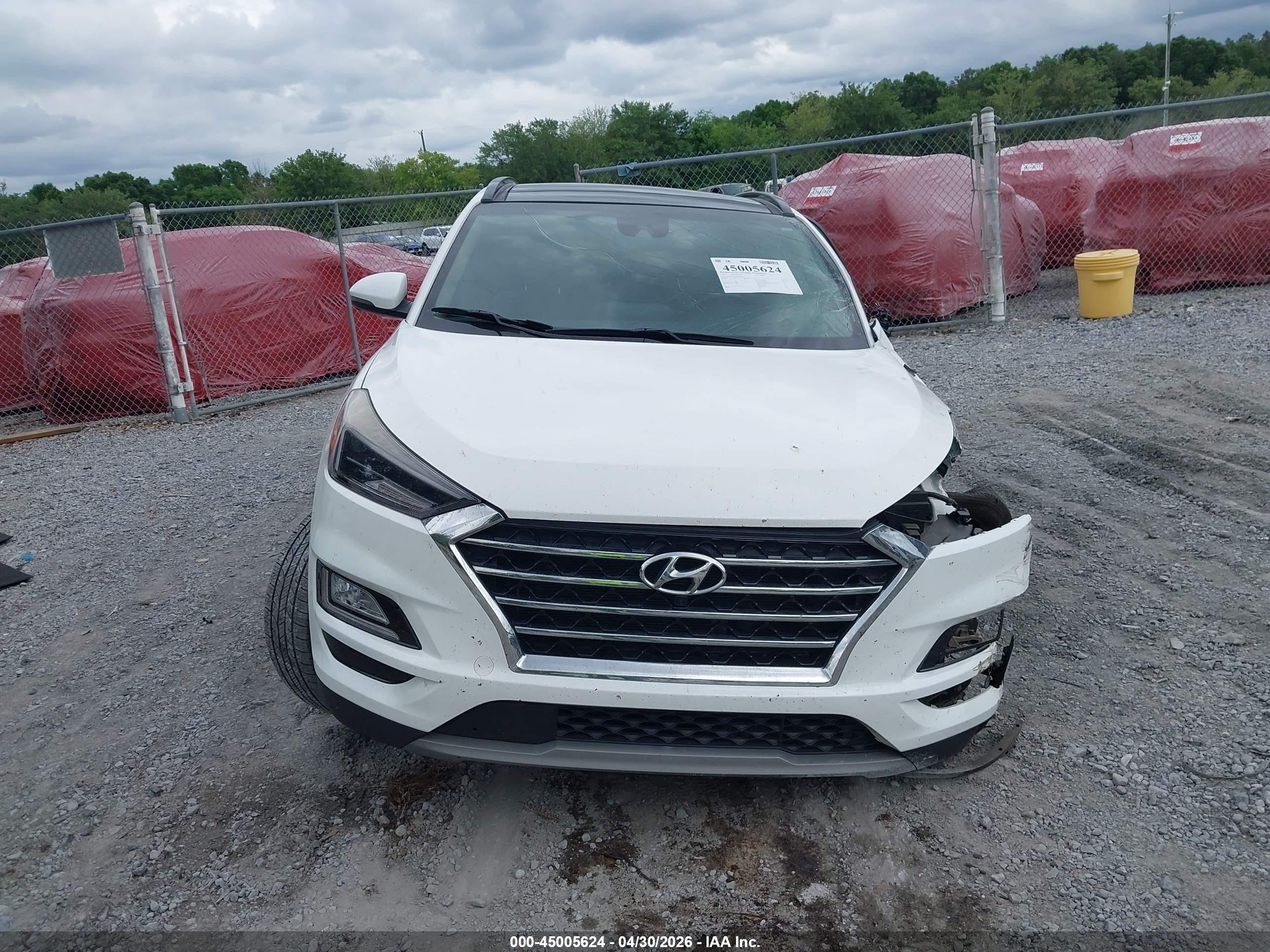2021 Hyundai Tucson Ultimate White vin: KM8J33AL3MU324432