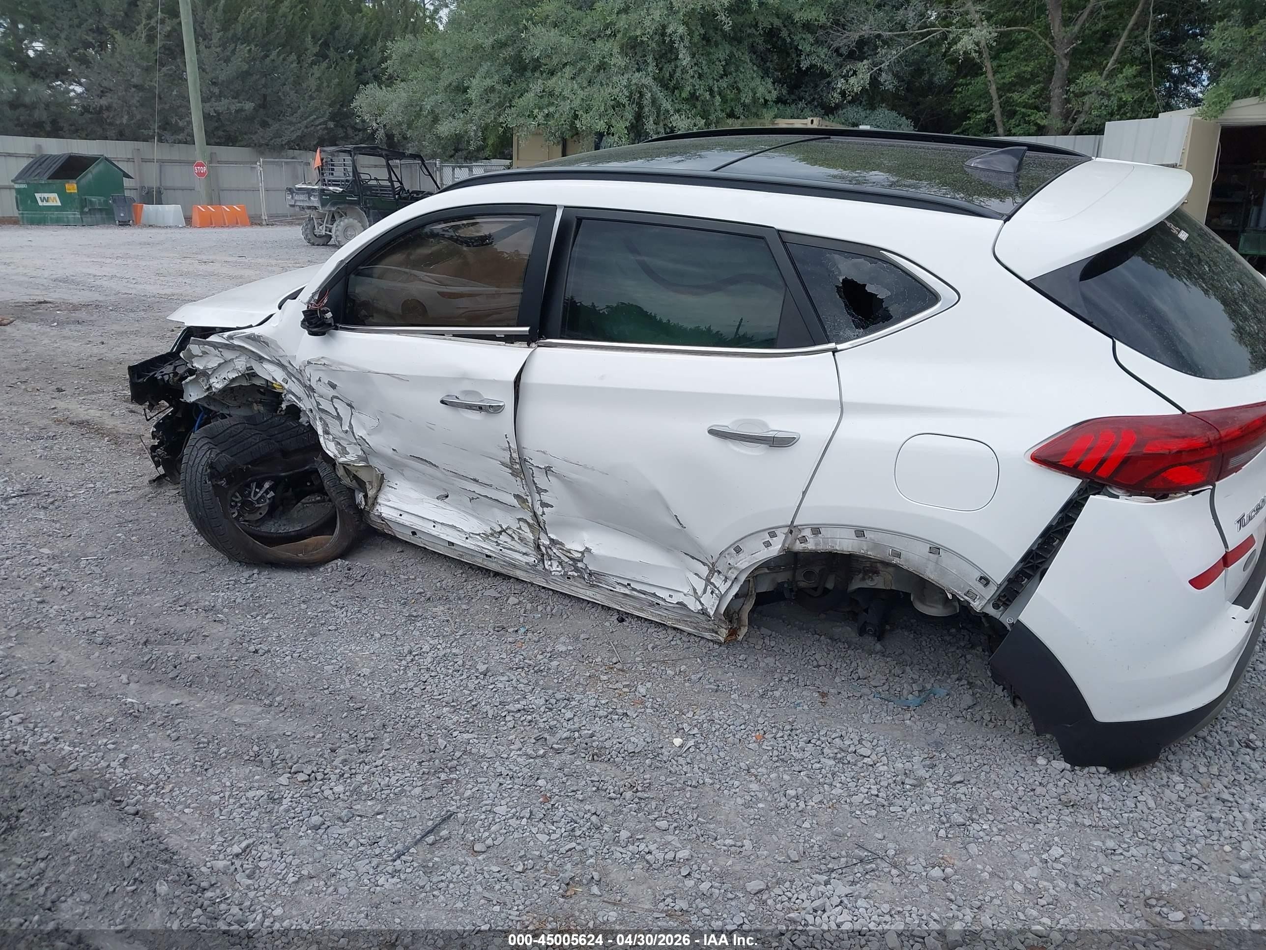2021 Hyundai Tucson Ultimate White vin: KM8J33AL3MU324432