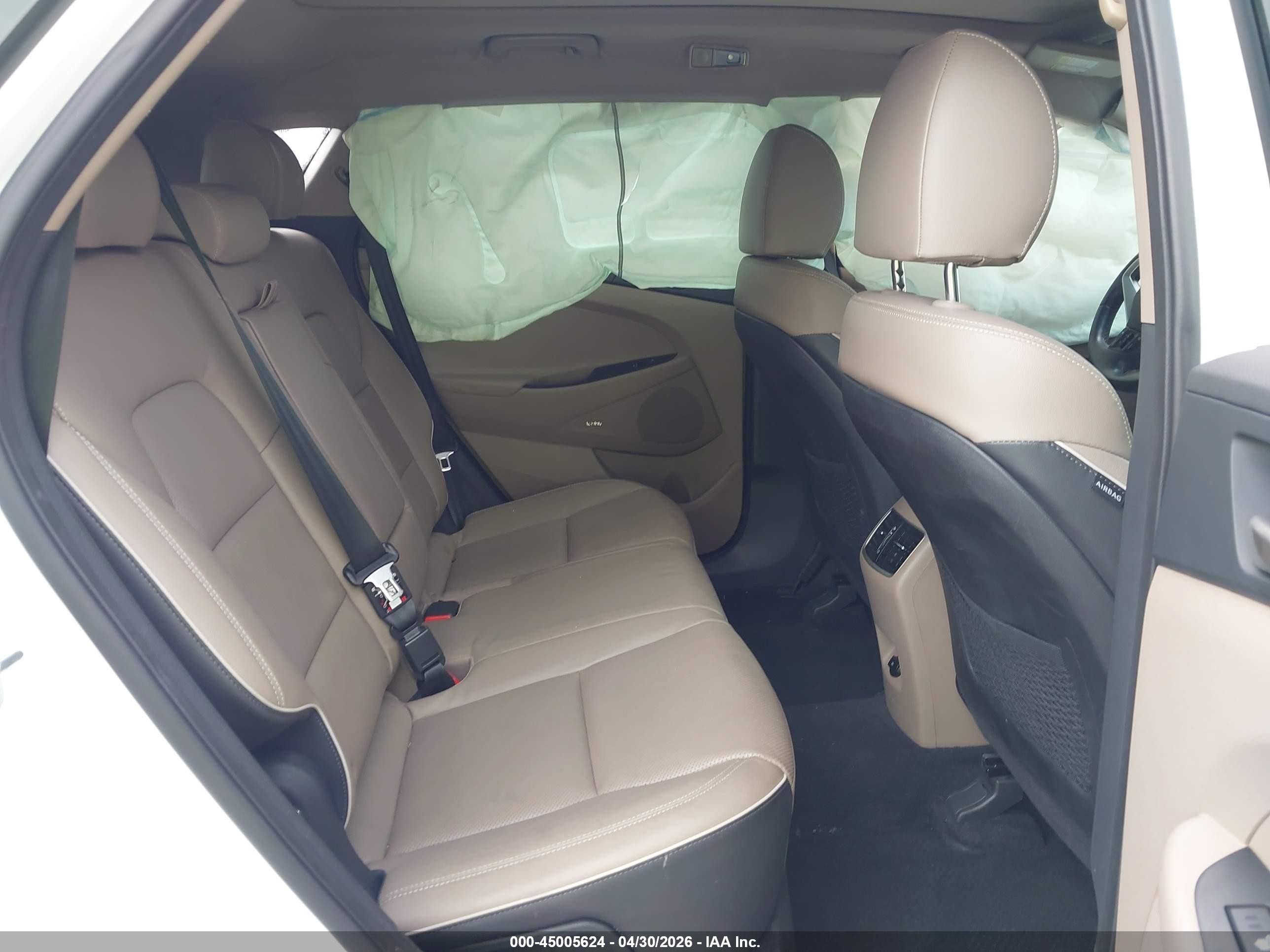 2021 Hyundai Tucson Ultimate White vin: KM8J33AL3MU324432