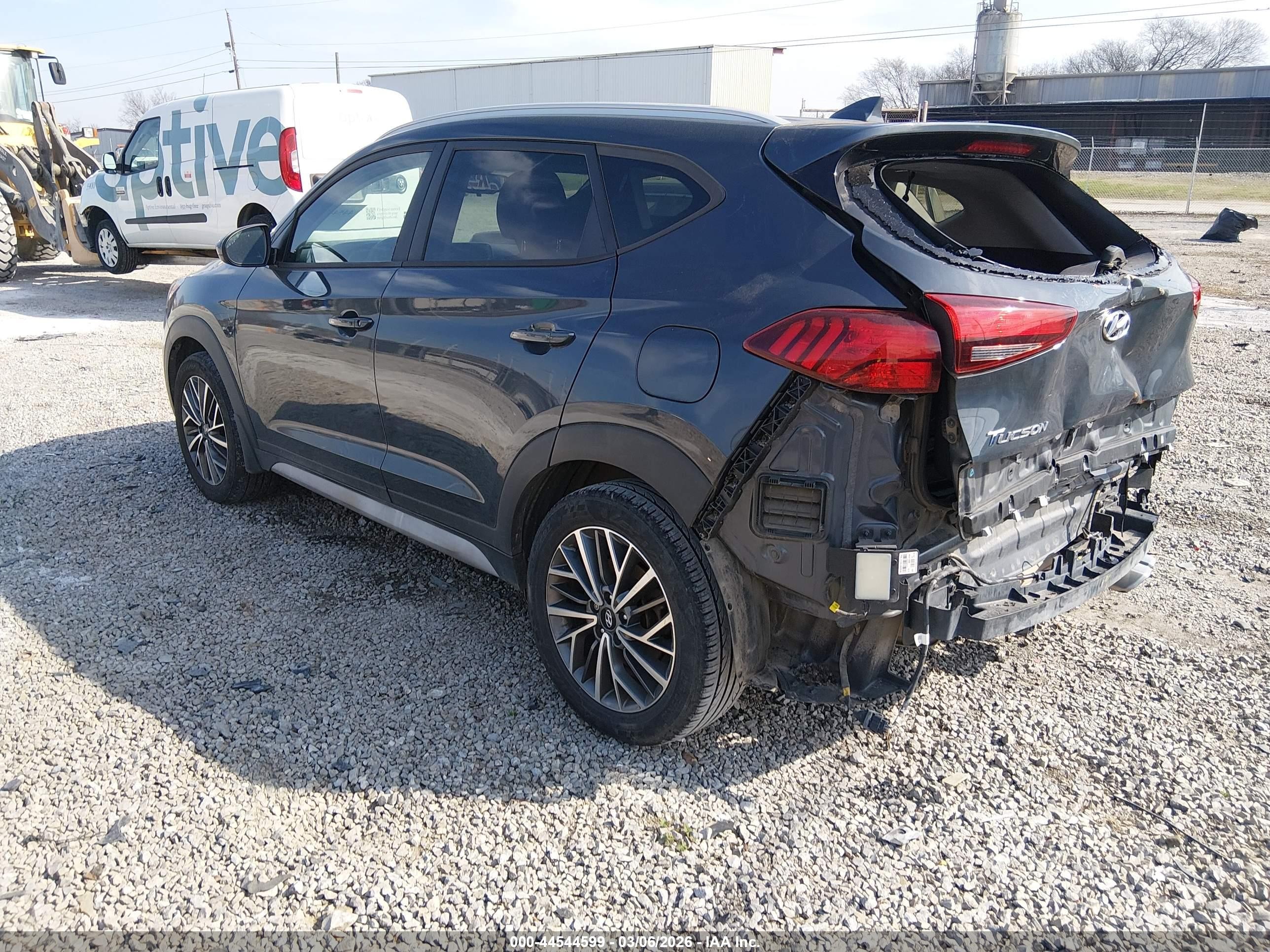 2021 Hyundai Tucson Sel Gray vin: KM8J33AL4MU343197