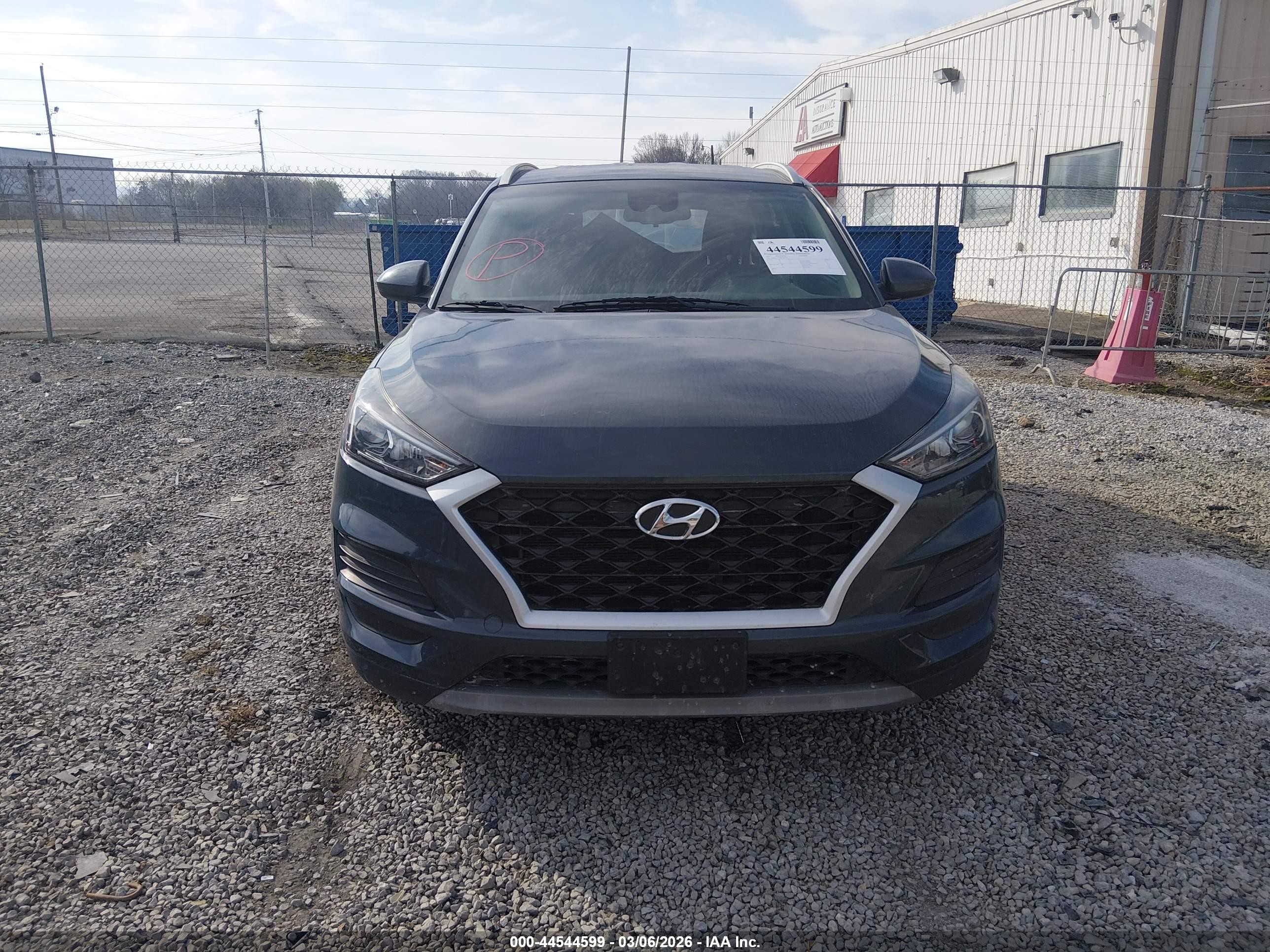 2021 Hyundai Tucson Sel Gray vin: KM8J33AL4MU343197
