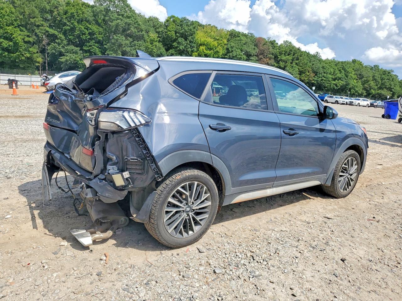 2020 Hyundai Tucson Sel Угольный vin: KM8J33AL5LU260408