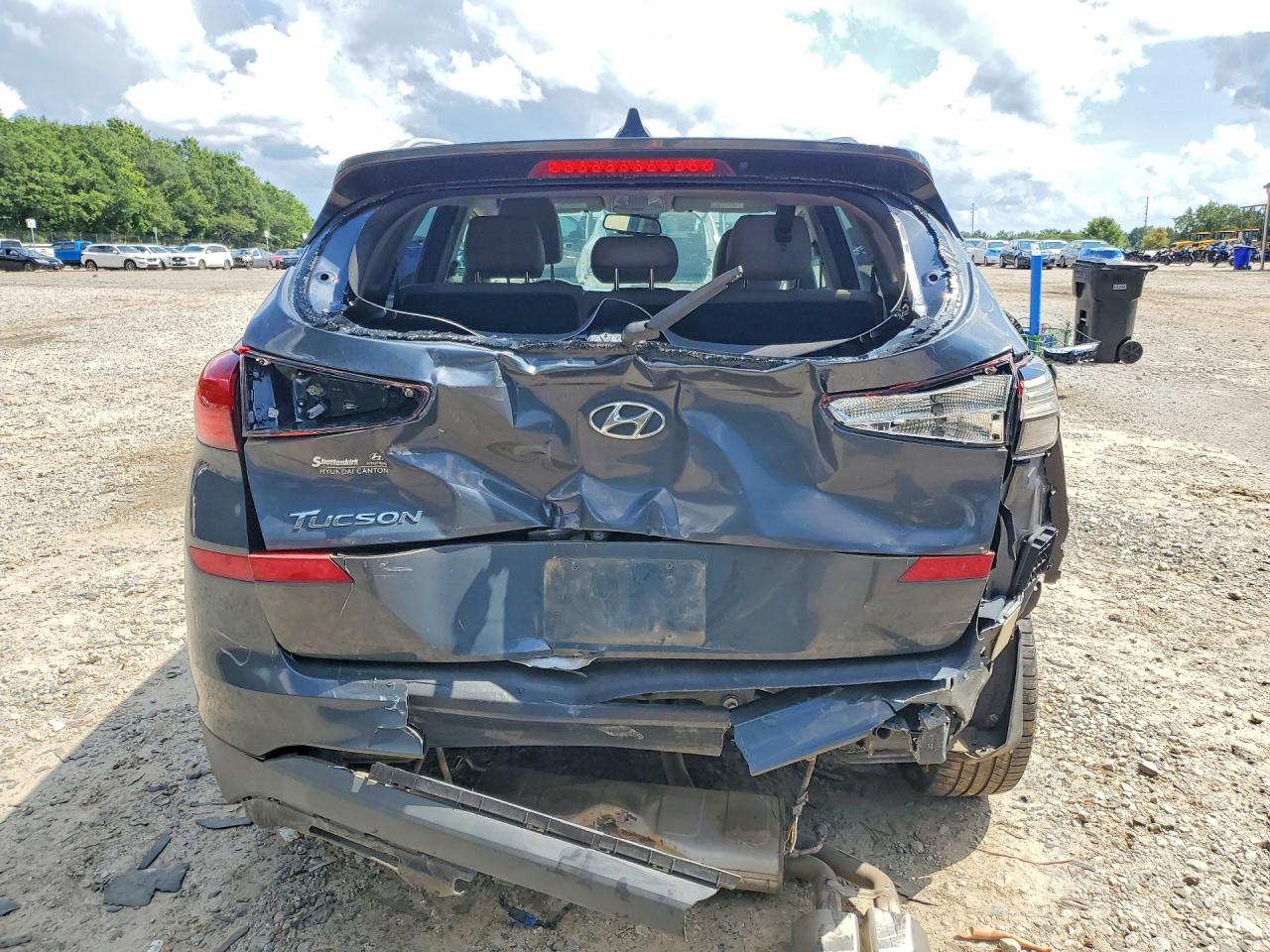2020 Hyundai Tucson Sel Угольный vin: KM8J33AL5LU260408