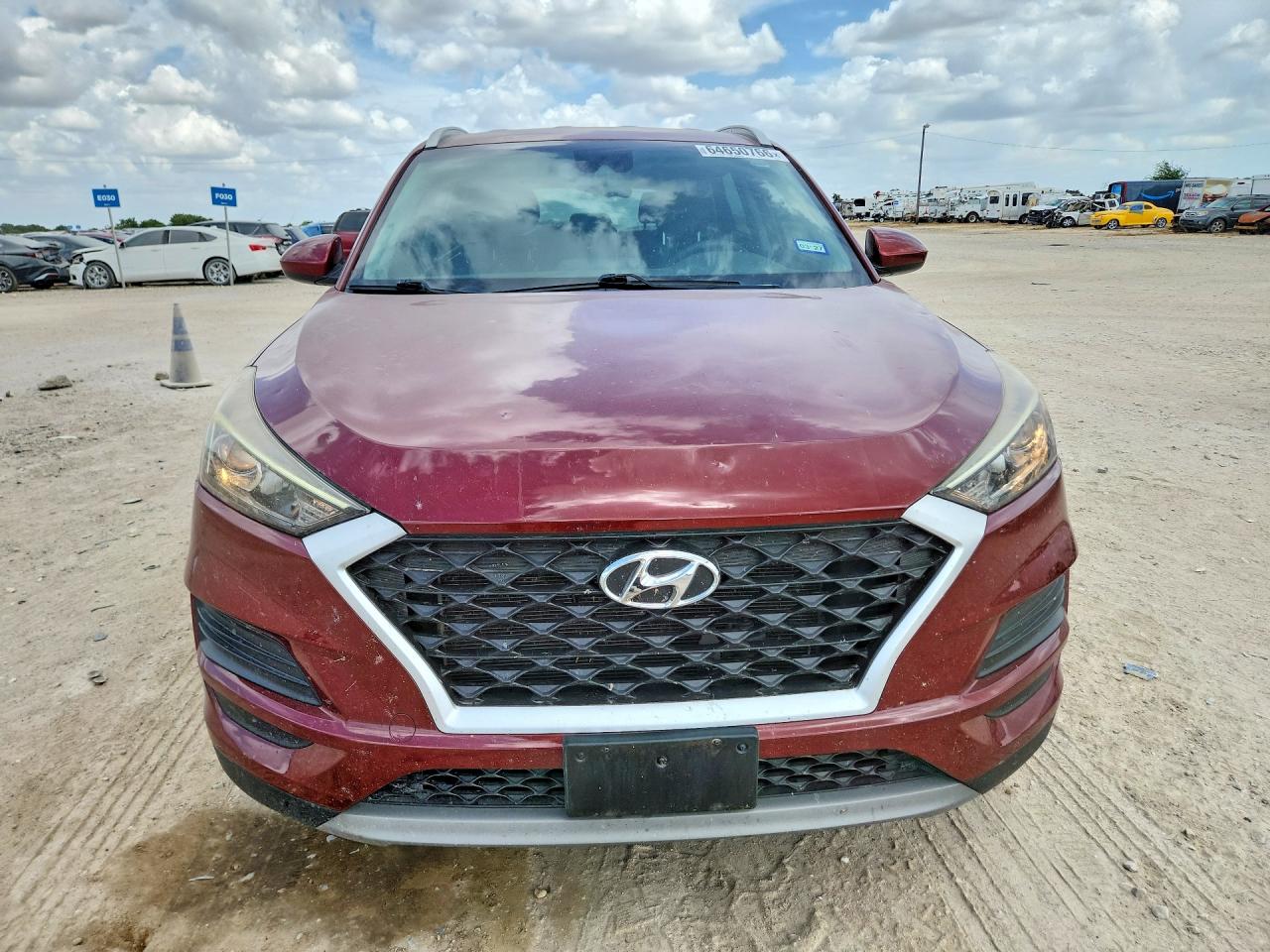 2020 Hyundai Tucson Sel Темно-бордовый vin: KM8J33AL6LU116074