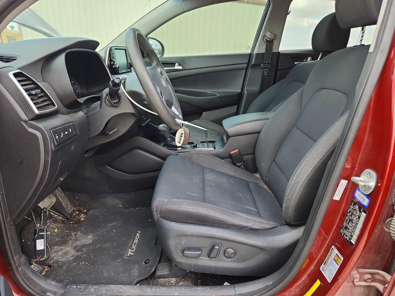 2020 Hyundai Tucson Sel Темно-бордовый vin: KM8J33AL6LU116074