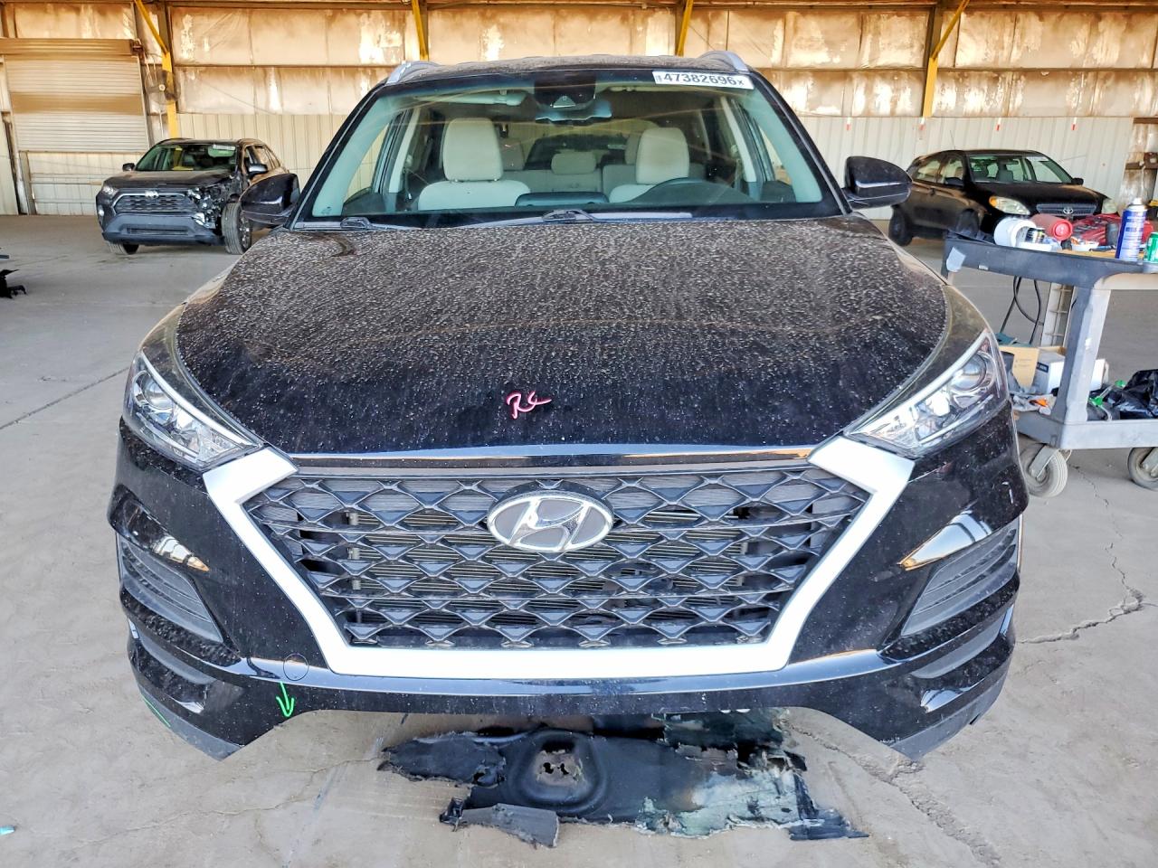 2020 Hyundai Tucson Sel Black vin: KM8J33AL6LU166361