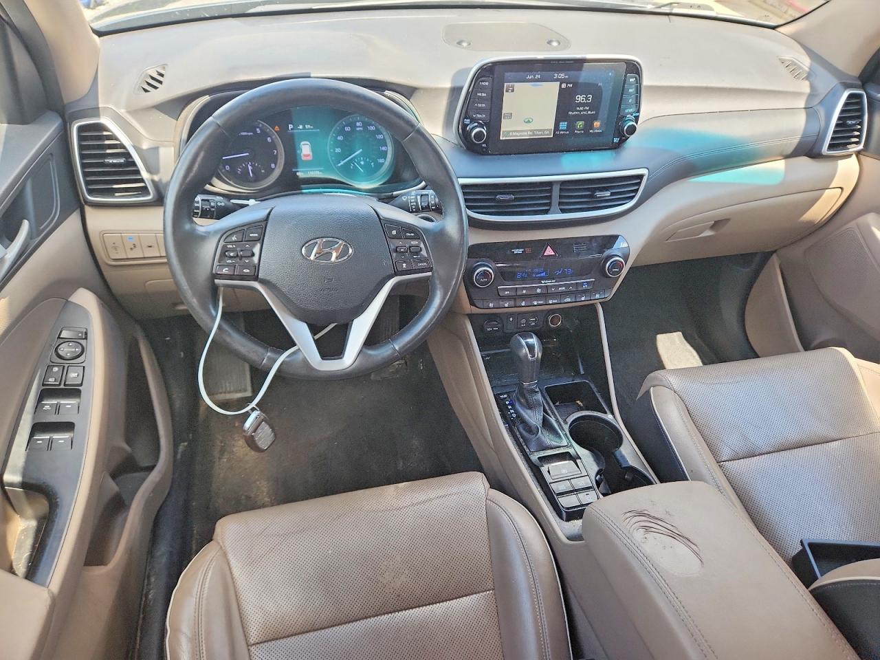 2021 Hyundai Tucson Ultimate Blue vin: KM8J33AL6MU284699