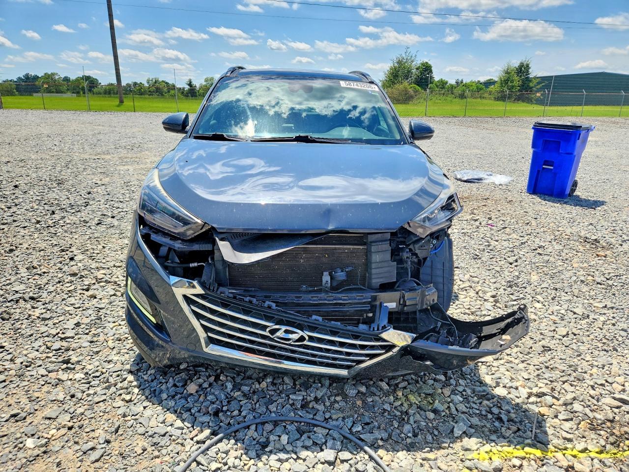 2021 Hyundai Tucson Ultimate Blue vin: KM8J33AL6MU284699