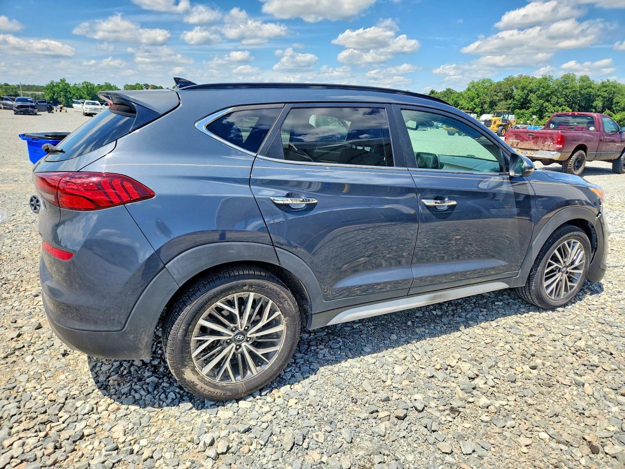 2021 Hyundai Tucson Ultimate Blue vin: KM8J33AL6MU284699