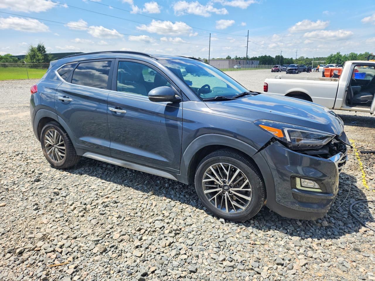 2021 Hyundai Tucson Ultimate Blue vin: KM8J33AL6MU284699