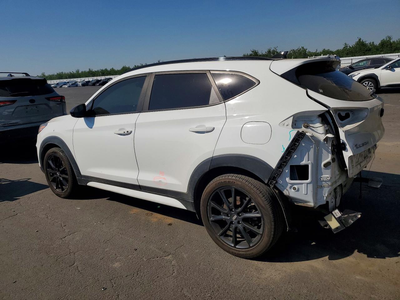 2019 Hyundai Tucson Night White vin: KM8J33AL7KU959750